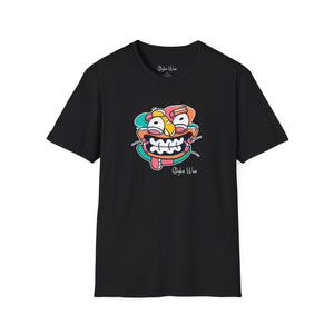 Funky Face Art | Unisex Softstyle T-Shirt