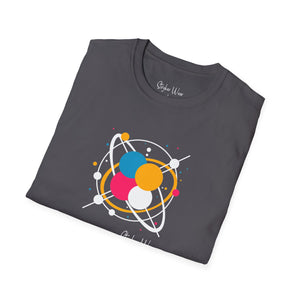 Dancing Molecules | Unisex Softstyle T-Shirt