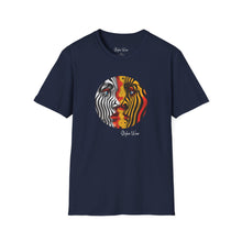 Load image into Gallery viewer, Abstract Face to Face Art | Unisex Softstyle T-Shirt