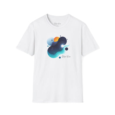 Cosmic Color Art | Unisex Softstyle T-Shirt