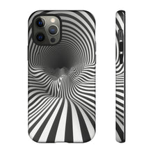 Load image into Gallery viewer, Black &amp; White Illusion | iPhone, Samsung Galaxy, and Google Pixel Tough Cases