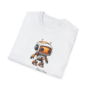 Cute Robot 2 | Unisex Softstyle T-Shirt