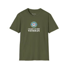 Load image into Gallery viewer, U.S. Coast Guard Veteran 2 | Unisex Softstyle T-Shirt