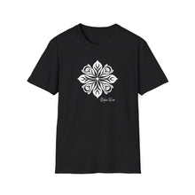 Load image into Gallery viewer, Tribal Flower White | Unisex Softstyle T-Shirt