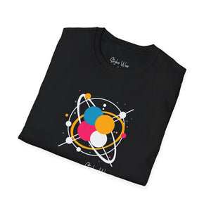 Dancing Molecules | Unisex Softstyle T-Shirt