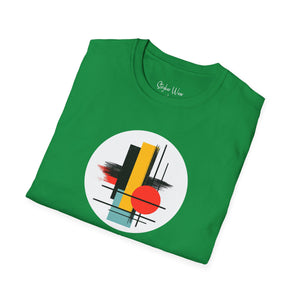 Minimalist Painted Art | Unisex Softstyle T-Shirt