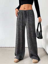 Load image into Gallery viewer, Tied Striped Wide Leg Pants