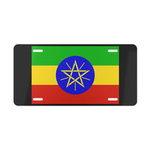 Load image into Gallery viewer, Ethiopia Flag Vanity Plate