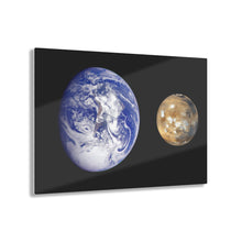 Load image into Gallery viewer, Earth - Mars Comparison Acrylic Prints