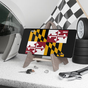 Maryland State Flag Vanity Plate