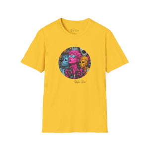 Abstract Tech Art | Unisex Softstyle T-Shirt