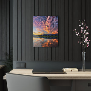 Sunset in the Countryside Acrylic Prints