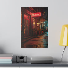 Load image into Gallery viewer, Casino Nights | Vertical Matte Canvas