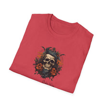 Load image into Gallery viewer, Vintage Tattoo Style Skull | Unisex Softstyle T-Shirt