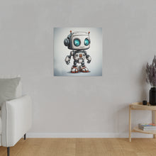 Load image into Gallery viewer, Happy Robot 2 Wall Art | Matte Canvas