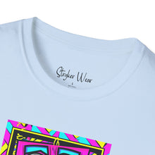 Load image into Gallery viewer, Neon Funky Face Pop Art | Unisex Softstyle T-Shirt