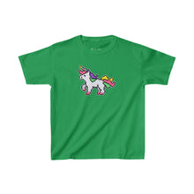 Load image into Gallery viewer, Digital Unicorn | Kids Heavy Cotton™ Tee