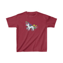 Load image into Gallery viewer, Digital Unicorn | Kids Heavy Cotton™ Tee