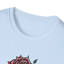 Load image into Gallery viewer, Vintage Tattoo Rose | Unisex Softstyle T-Shirt