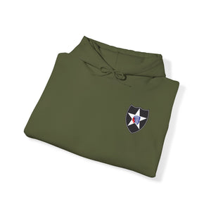 2nd Infantry Division Patch | Unisex Heavy Blend™ Hoodie