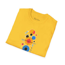 Load image into Gallery viewer, Colorful Circle Art | Unisex Softstyle T-Shirt