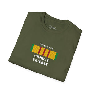 Vietnam War Combat Veteran | Unisex Softstyle T-Shirt