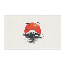 Load image into Gallery viewer, Mountain Island Sunset Kitchen Towel