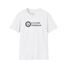 Load image into Gallery viewer, U.S. Navy Veteran | Unisex Softstyle T-Shirt