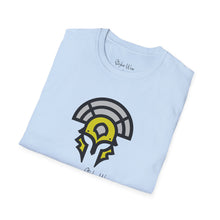 Load image into Gallery viewer, Warrior Helmet Yellow | Unisex Softstyle T-Shirt