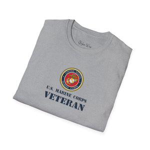 U.S. Marine Corps Veteran 2 | Unisex Softstyle T-Shirt