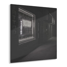 Load image into Gallery viewer, Tattoo Parlor at Night Black &amp; White with Color Acrylic Prints