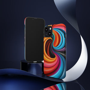 Funky Swirls | iPhone, Samsung Galaxy, and Google Pixel Tough Cases