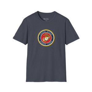 U.S. Marine Corps Emblem | Unisex Softstyle T-Shirt