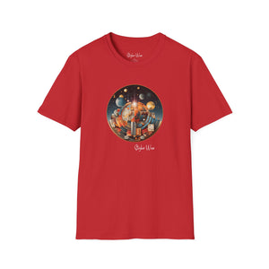 Abstract Cosmic Circle | Unisex Softstyle T-Shirt