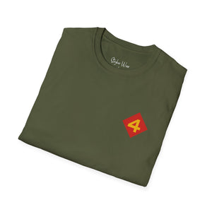 4th Marine Division Patch | Unisex Softstyle T-Shirt