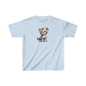 Happy Lion Cub | Kids Heavy Cotton™ Tee