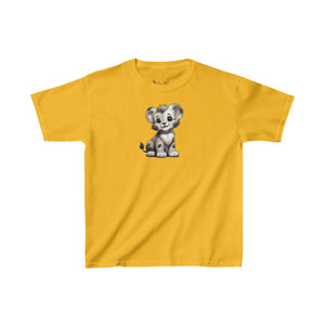 Happy Lion Cub | Kids Heavy Cotton™ Tee