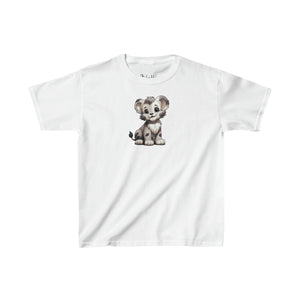 Happy Lion Cub | Kids Heavy Cotton™ Tee