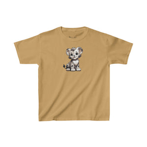 Happy Lion Cub | Kids Heavy Cotton™ Tee