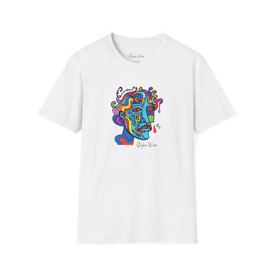 Abstract Portrait | Unisex Softstyle T-Shirt