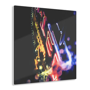 City Neon Lights Acrylic Prints