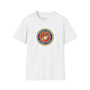 U.S. Marine Corps Emblem | Unisex Softstyle T-Shirt