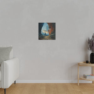 Fantasy Realm Wall Art | Square Matte Canvas