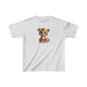 Happy Tiger Cub | Kids Heavy Cotton™ Tee