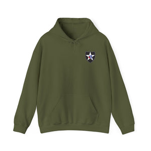 2nd Infantry Division Patch | Unisex Heavy Blend™ Hoodie