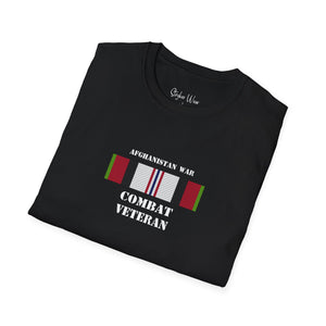 Afghanistan War Combat Veteran | Unisex Softstyle T-Shirt