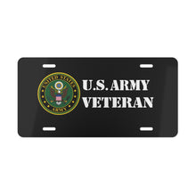 Load image into Gallery viewer, Army Veteran Vanity Plate