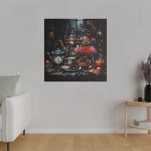 Load image into Gallery viewer, Abstract Tea Party Wall Art | Matte Canvas