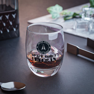 U.S. Space Force Veteran Whiskey Glass