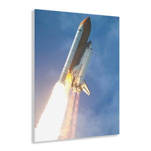 Launch of Space Shuttle Atlantis Acrylic Prints